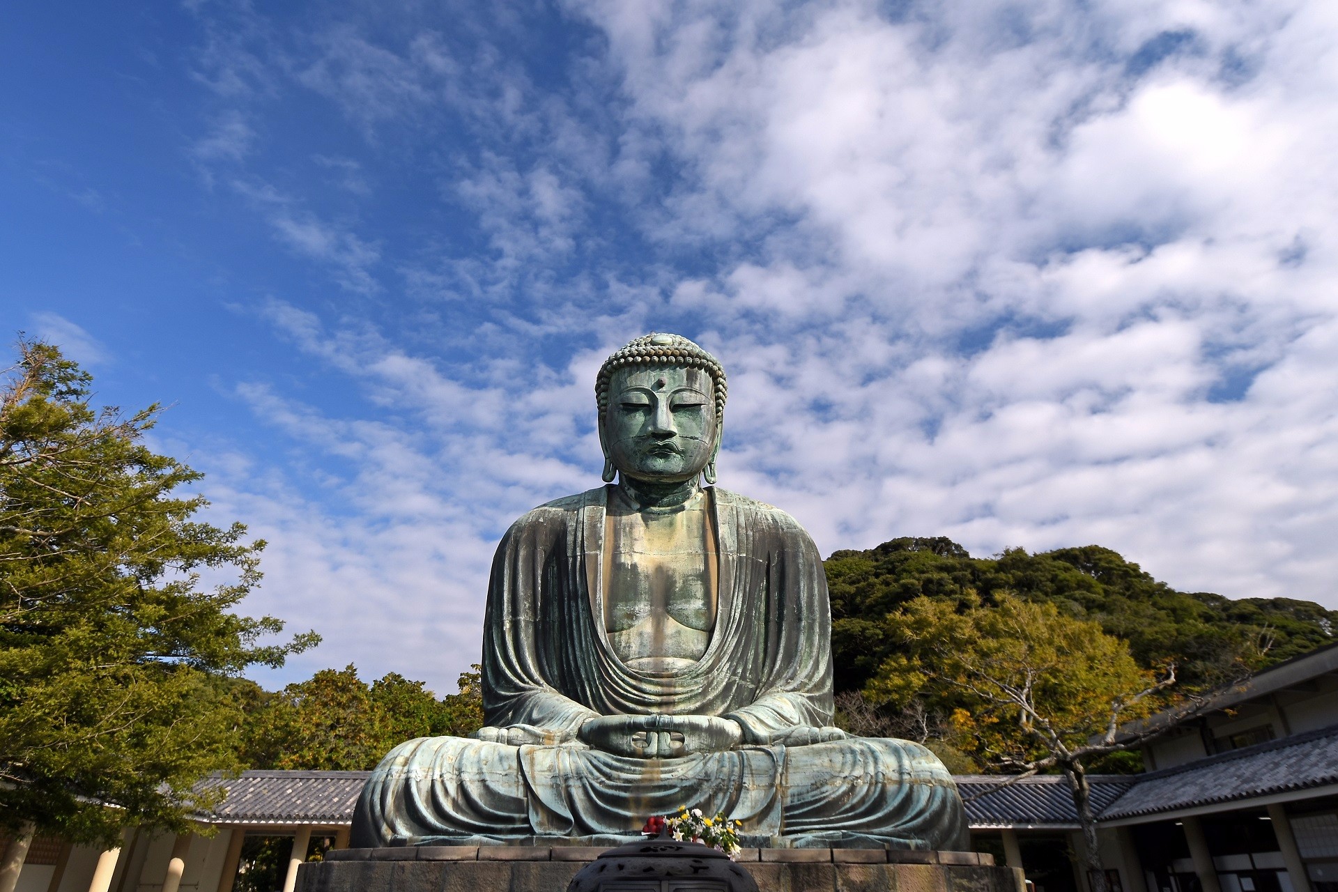 Günstig durch Japan  Kamakura Buddha Statue Tokio Ausflug