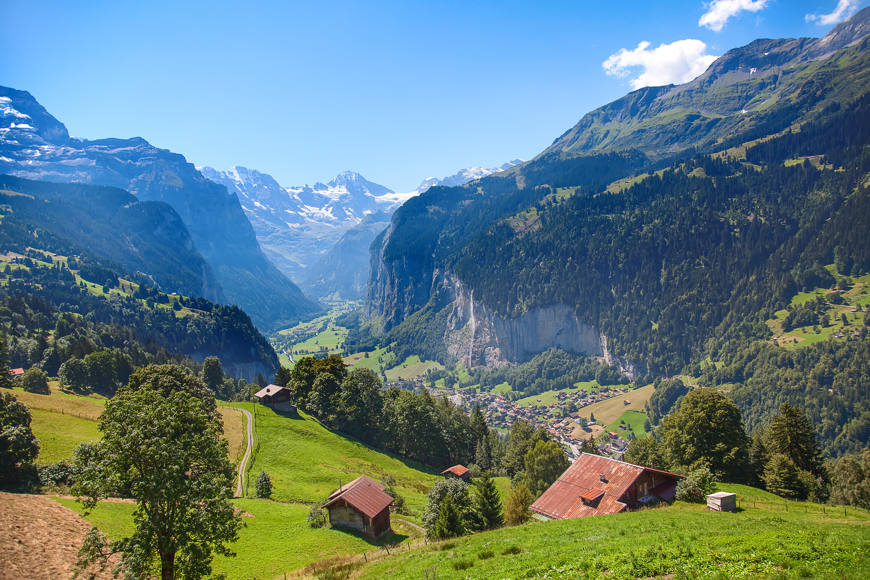 Spektakul res Lauterbrunnen  in der Schweiz  Urlaubsguru de