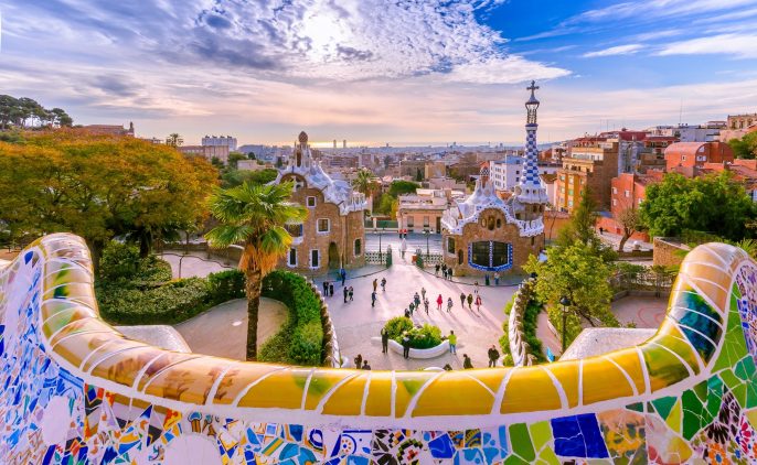 Barcelona Parc Guell View_shutterstock_407568172 – Copy